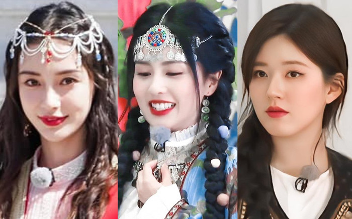 Bạch Lộc bị chê già như 'bà thím' khi chung khung hình với Triệu Lộ Tư và Angelababy Ảnh 2