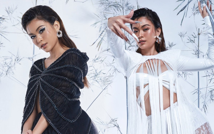 Á hậu Mâu Thủy tái xuất làng thời trang sau khi làm mentor Hoa hậu Hoàn vũ Việt Nam Ảnh 2