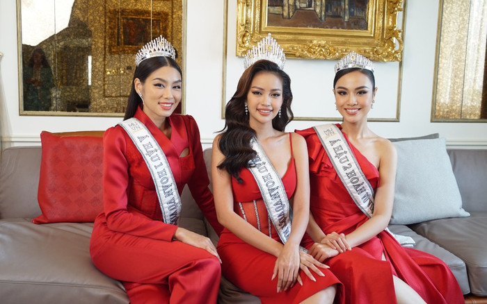 Cùng so kè trình độ nhảy nhót của top 3 Hoa Hậu Hoàn Vũ Việt Nam 2022 Ảnh 2