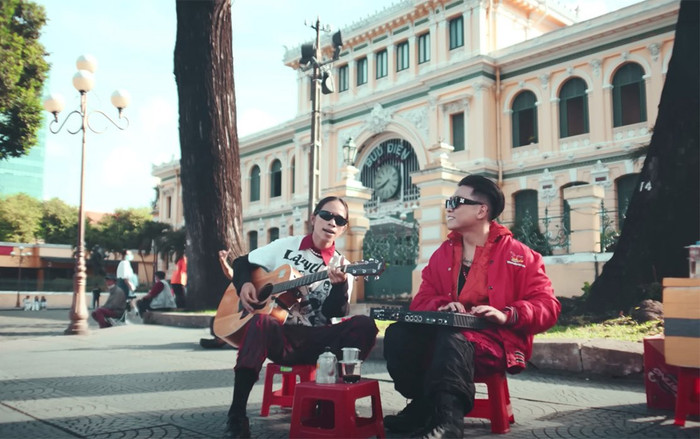 Chủ nhân hit Một đêm say cùng 'đàn anh' Wowy 'chữa lành vết thương' bằng âm nhạc Ảnh 2