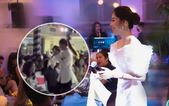 Nam Em 'ký đầu' fan ngay trên sân khấu Ảnh 2