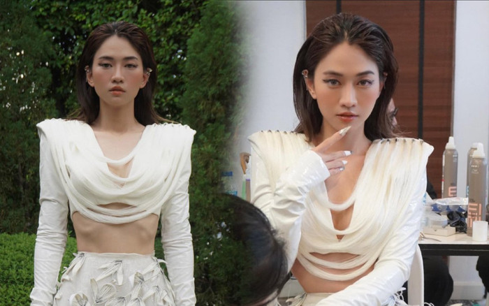 Khẳng định không có ý định làm người mẫu, Lê Bống vẫn sang Thái Lan để sải bước trên sàn runway Ảnh 2