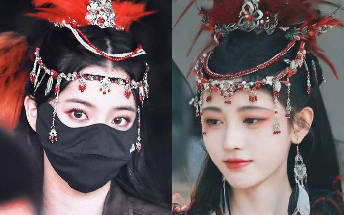 Cúc Tịnh Y và một nữ diễn viên bất ngờ trùng tạo hình, 'mỹ nhân nghìn năm' liệu có thắng áp đảo? Ảnh 2