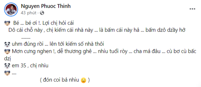 Noo Phước Thịnh bị một người chị qua đường tưởng là em bé: 'Ba má em đâu cù bơ vậy?' Ảnh 2