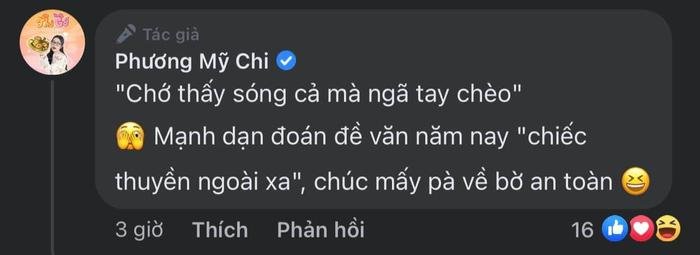 Phương Mỹ Chi đoán đúng đề thi Văn, netizen liền yêu cầu nữ ca sĩ đoán tiếp các môn thi còn lại Ảnh 2