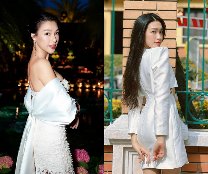 Cả hai đều là những mỹ nhân từng tham gia các cuộc thi sắc đẹp tại Việt Nam và đạt thành tích cao.