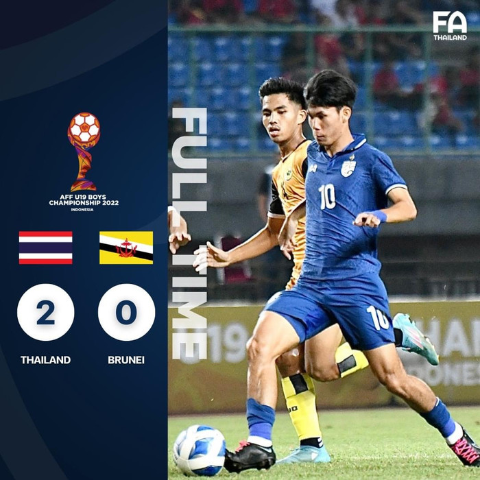Thật khó tin khi U19 Thái Lan chỉ thắng Brunei 2-0 ở trận đấu vừa kết thúc.