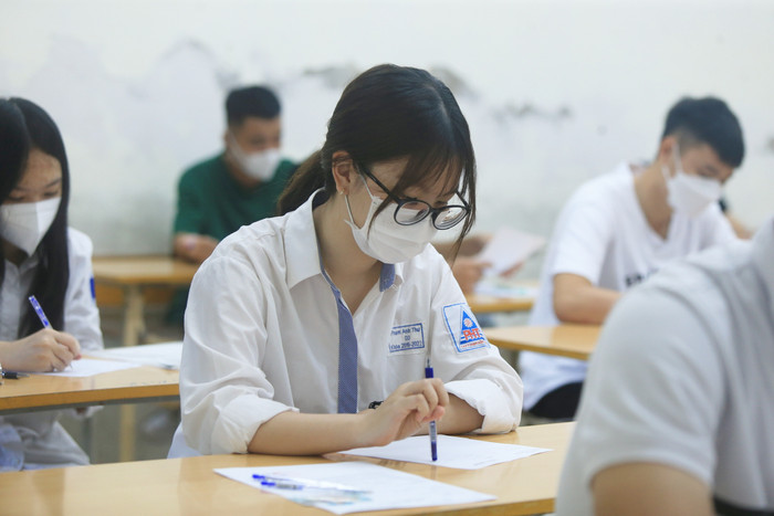 Các sĩ tử đã hoàn thành Kỳ thi tốt nghiệp THPT 2022