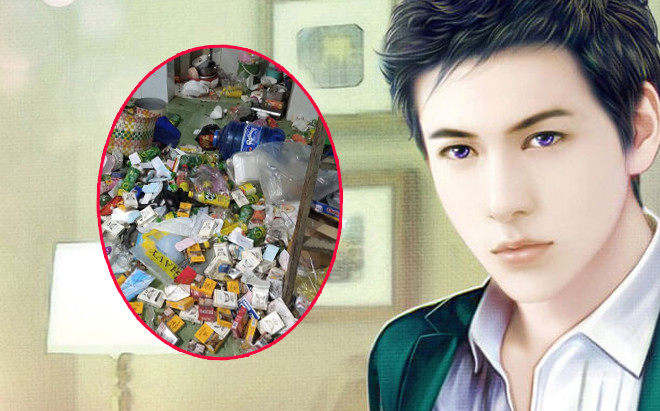 Chủ nhà 'xỉu ngang' khi mở cửa bước phòng trọ ngập ngụa rác của nam thần soái ca Ảnh 2