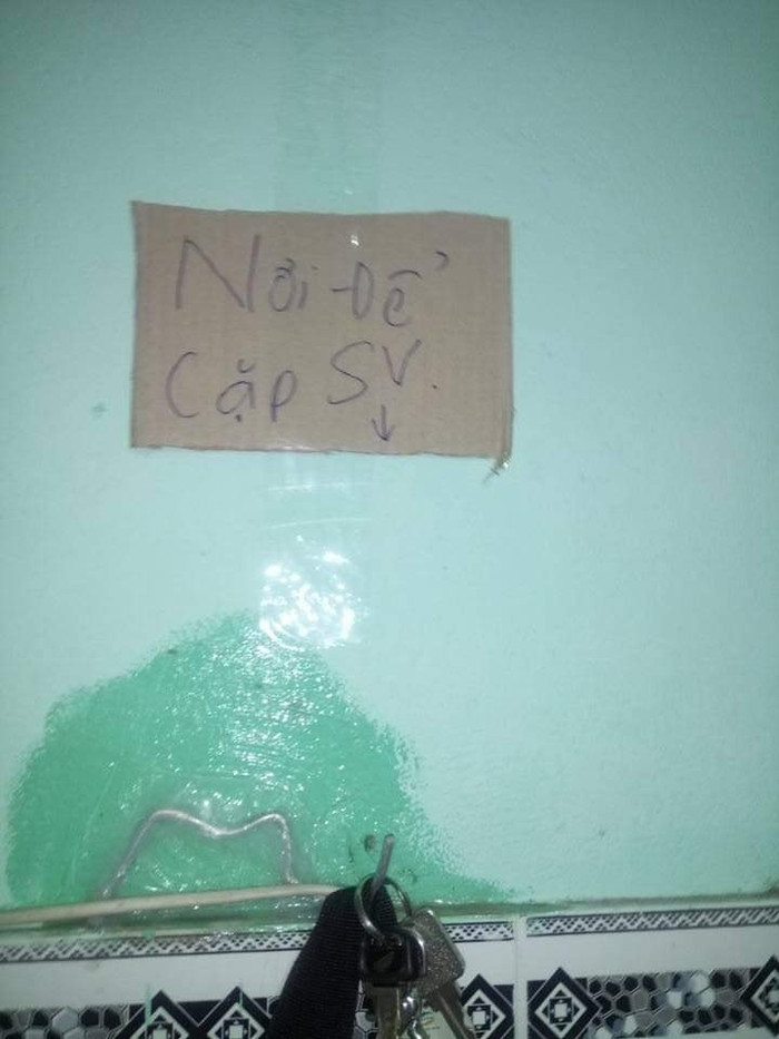 Nơi để cặp sinh viên