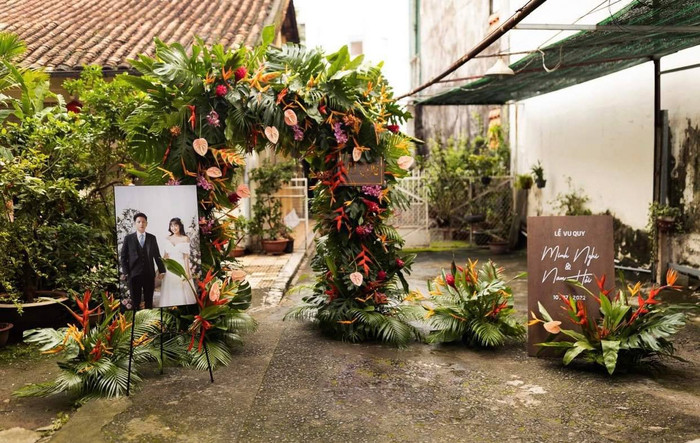 Ngày hôm qua 10/7, lễ vu quy của cặp đôi “Mean – Mìn” chính thức được diễn ra tại tư gia của cô dâu ở TPHCM.