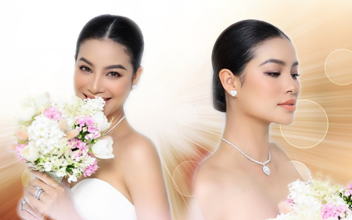 HOT: Hoa hậu Phạm Hương đăng ảnh cô dâu, chuẩn bị kết hôn ở Việt Nam? Ảnh 2