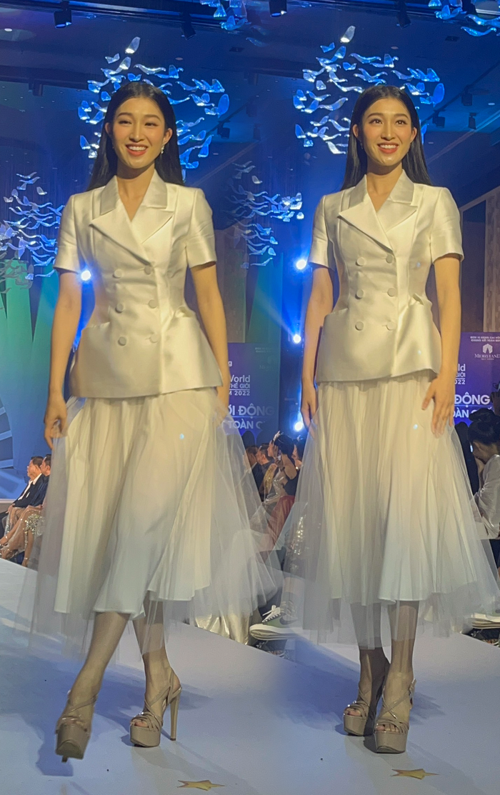 Sắc vóc của người đẹp 10X được cộng đồng nhan sắc đánh giá 'chắc suất' Top 3.