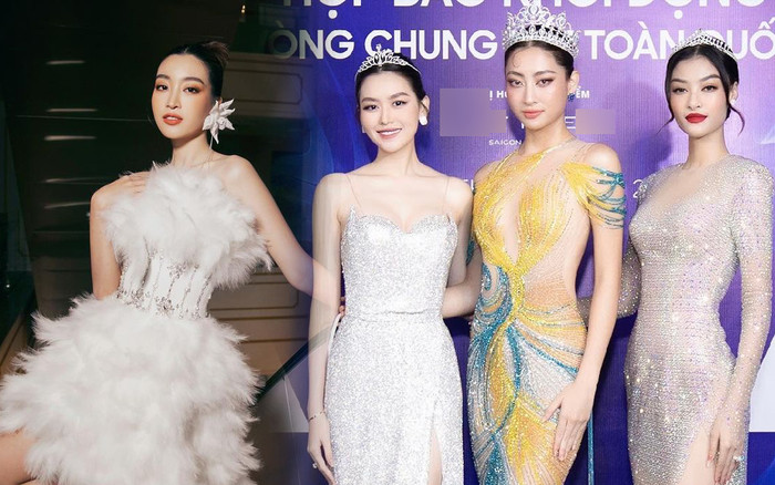 Dàn hậu đổ bộ thảm đỏ, Đỗ Mỹ Linh vắng mặt sau tin đồn kết hôn chủ tịch CLB Hà Nội Ảnh 2