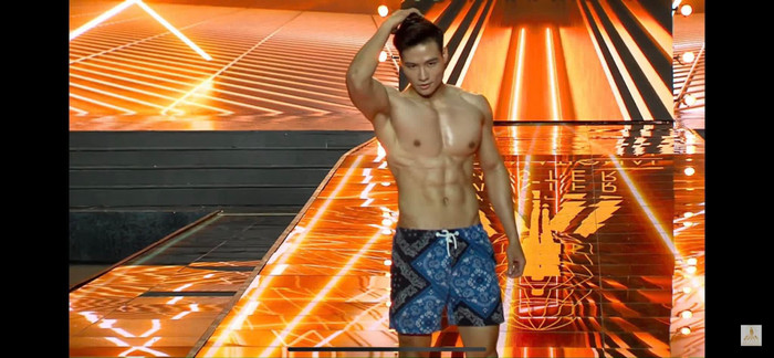 Bán kết Nam vương Siêu quốc gia: Đại diện Việt Nam khiến fan há hốc mồm với màn khoe múi 'cục cục' Ảnh 5