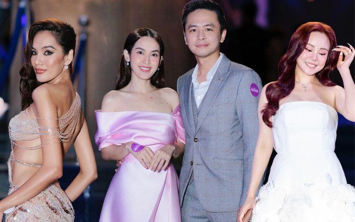 Dàn sao nổi tiếng tại thảm đỏ: Vy Oanh hóa công chúa, Hoàng Phương mắc lỗi trang điểm Ảnh 2