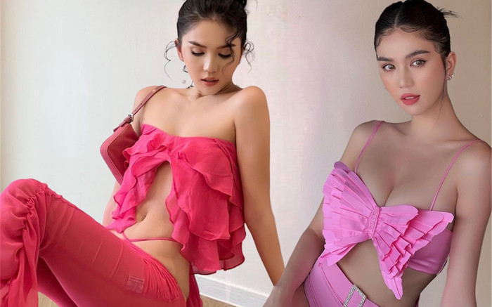Ngọc Trinh hóa cô gái Gen Z, phủ đồ hồng từ đầu đến chân Ảnh 2