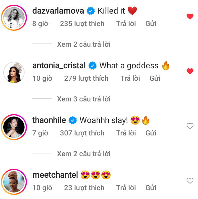 Vụt sáng trong đêm bán kết với thần thái 'keo lỳ', Lê Thảo Nhi và dàn hậu ồ ạt chúc mừng Kim Duyên Ảnh 7