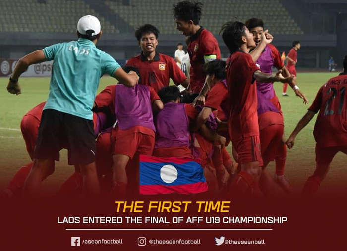 U19 Lào gây sốt với chiến thắng Thái Lan 2-0 vào tối nay.