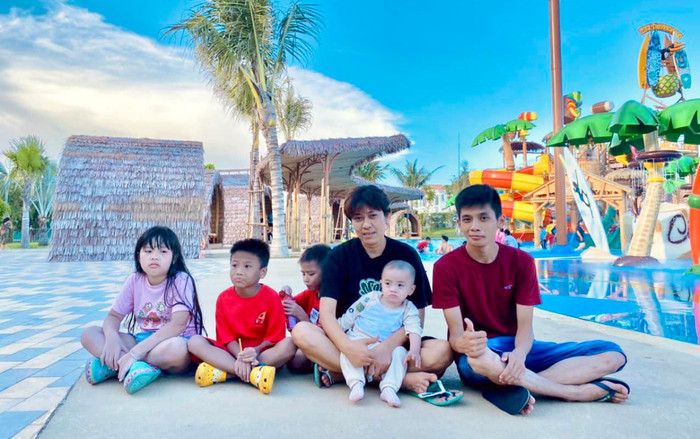 Con trai cả của cố nghệ sĩ Phi Nhung: Ra dáng người anh lớn, đưa các em đi du lịch tận hưởng kỳ nghỉ hè Ảnh 2