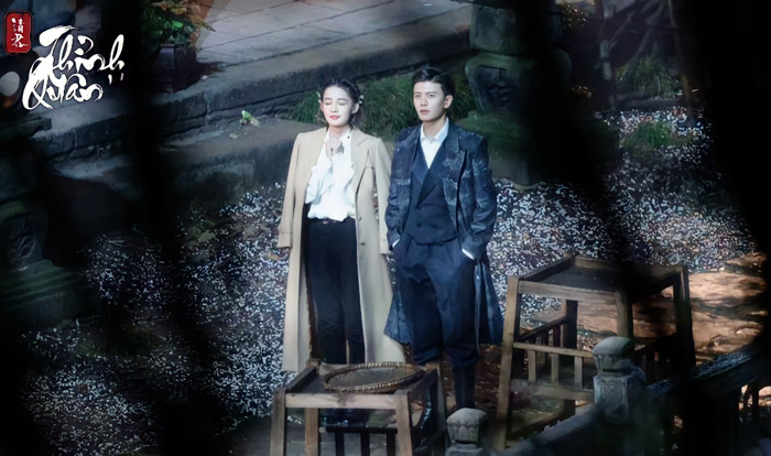 Ảnh cưới đen trắng của Nhậm Gia Luân và Lý Thấm trong Thỉnh Quân gây sốt vì quá đẹp đôi Ảnh 5