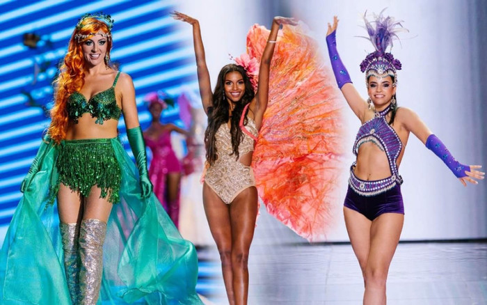 Trang phục dân tộc hở bạo, khoe body như thiên thần nội y của thí sinh Hoa hậu Siêu quốc gia Ảnh 2