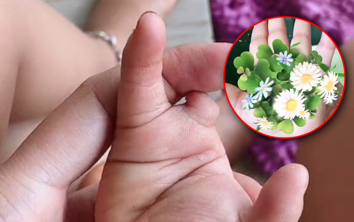Clip đu trend 'tay nở hoa' lay động triệu trái tim: 'Dù tay không nở hoa, mẹ mong cả đời con sẽ nở hoa' Ảnh 2