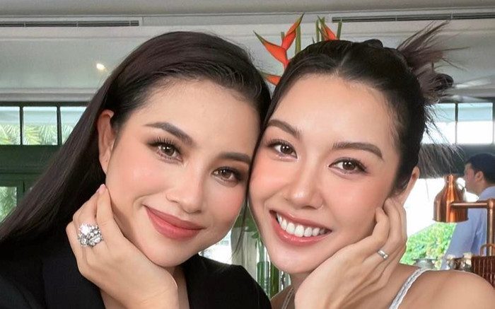 'Hội mẹ bỉm sữa' Phạm Hương và Thúy Vân tái ngộ sau nhiều năm xa cách Ảnh 2