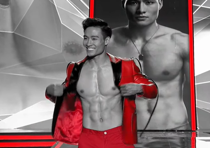 Không chỉ trang phục xấu mà chất lượng hình ảnh cũng khiến các thí sinh nam trở nên nhạt toẹt, nhàm chán.