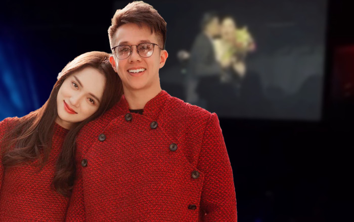 Hương Giang ngại ngùng khi khán giả nam thơm má trên sân khấu, netizen: 'Matt Liu đã thấy và đánh giá' Ảnh 2