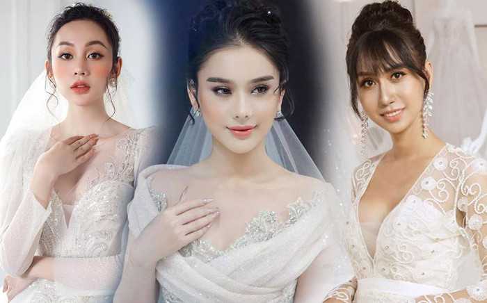 Mỹ nhân chuyển giới diện váy cưới: Lâm Khánh Chi 'lồng lộn', Lynk Lee táo bạo với đầm xuyên thấu Ảnh 2