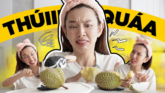 Những hình ảnh gần gũi của nàng Hậu trên YouTube.