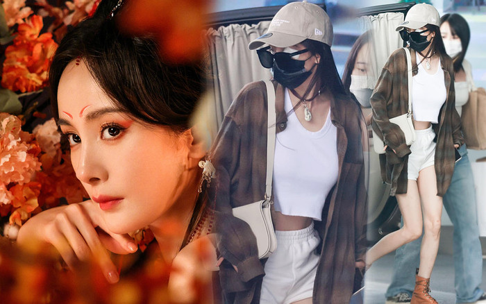 Dương Mịch lần đầu xuất hiện sau khi bị thương, phải băng kín một bên mắt Ảnh 2