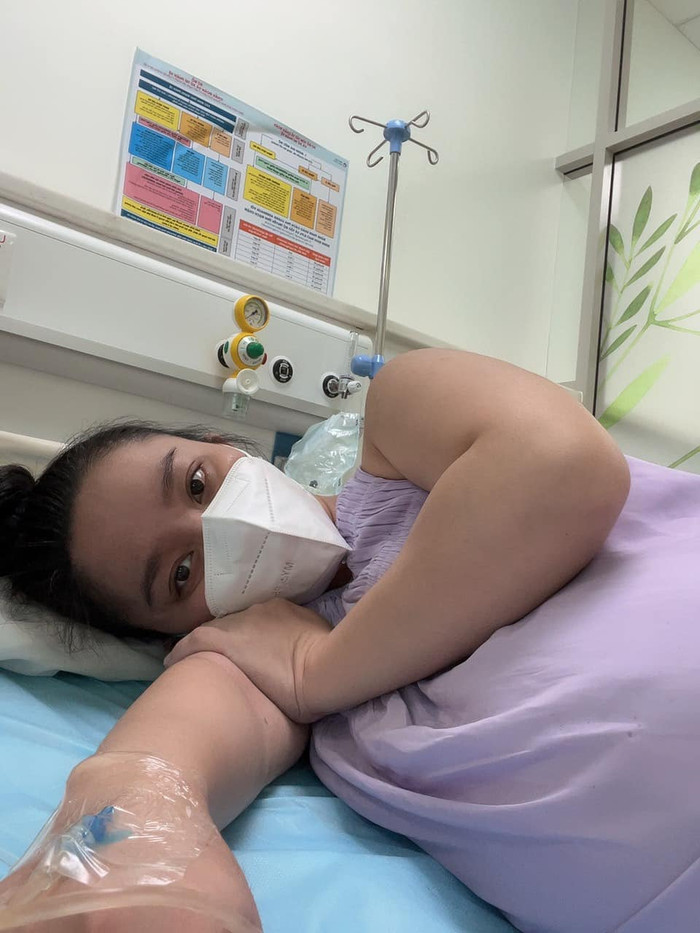 Vợ Lê Dương Bảo Lâm đang ở những ngày cuối của thai kì. 