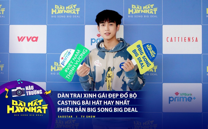 Dàn trai xinh gái đẹp đổ bộ tại sân khấu casting 'Bài hát hay nhất phiên bản Big Song Big Deal' Ảnh 2