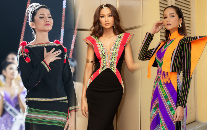 H'Hen Niê và những lần ghi điểm với trang phục truyền thống, đậm chất dân tộc Ảnh 2