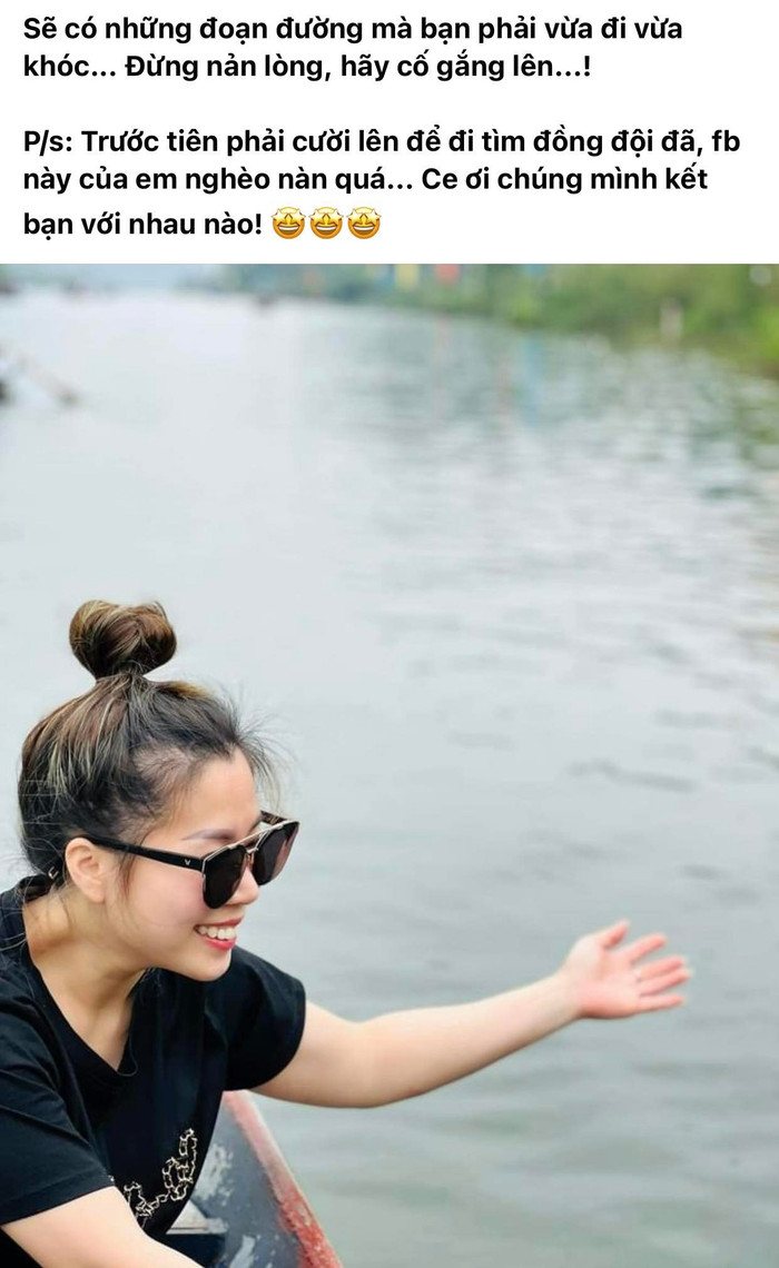 Anh Đào - bà xã Hồng Đăng có chia sẻ đầy xúc động.