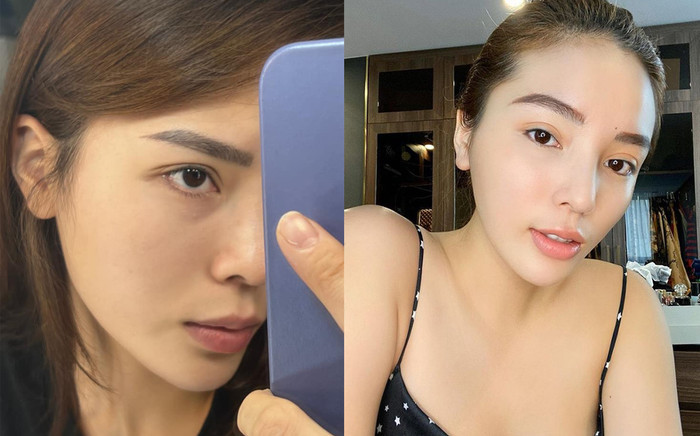 Hoa hậu Kỳ Duyên khoe mặt mộc không 'filter', fan xin bí quyết có làn da em bé Ảnh 2