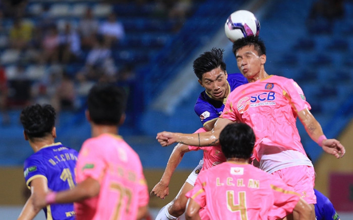 Đoàn Văn Hậu đá chính và chơi tốt, Hà Nội FC thắng dễ Sài Gòn Ảnh 2