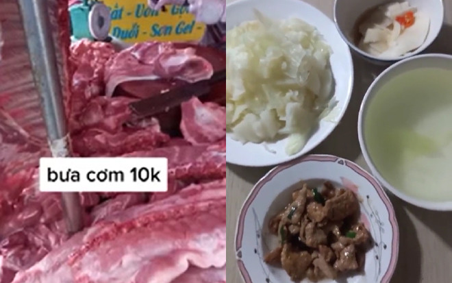 'Gái đảm' khiến dân mạng 'choáng váng' với mâm cơm 10 nghìn đồng cho 4 người ăn Ảnh 2