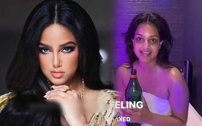 Hoa hậu Hoàn vũ Harnaaz Sandhu lộ quầng thâm như gấu trúc khiến fan giật mình Ảnh 2