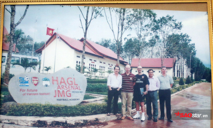 Học viện HAGL là niềm tự hào của bầu Đức. Ảnh từ liệu từ phòng truyền thống HAGL