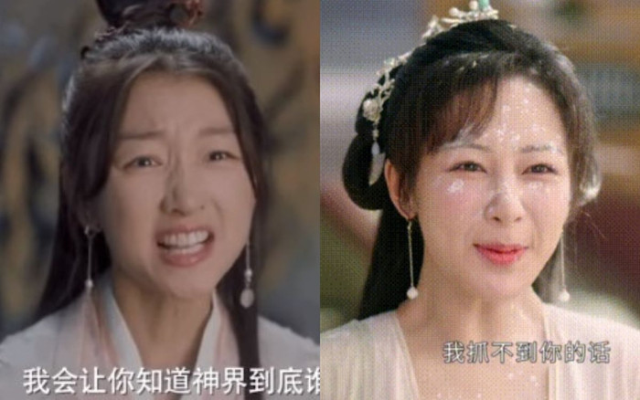 Học theo Châu Đông Vũ, Dương Tử bị chê bai vì nét diễn 'ngũ quan bay tán loạn' trong Trầm Vụn Hương Phai Ảnh 2