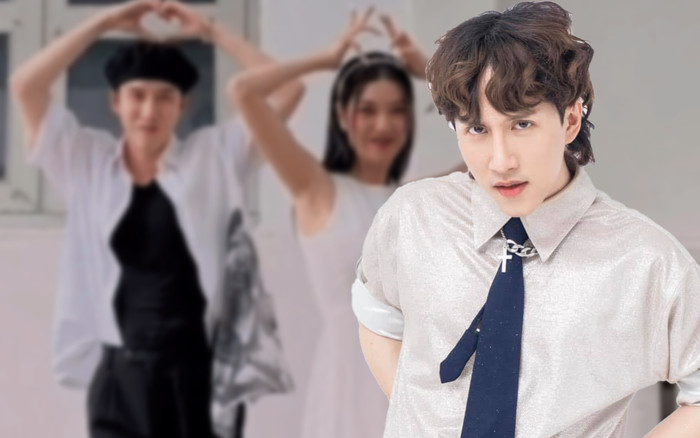 VP Bá Vương bị Thúy Vân 'tác động vật lý' khi cùng nhau nhảy 'Trái tim yêu thương' phiên bản remix! Ảnh 2