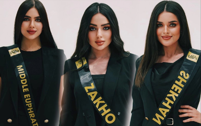 Dàn thí sinh Hoa hậu Iraq 2022 gây lú vì nhan sắc 'mười người như một' Ảnh 2