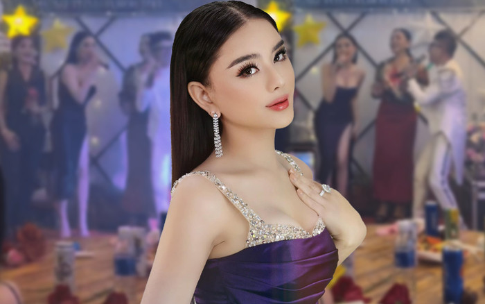 Lâm Khánh Chi diện váy cắt xẻ hát hò cùng Long Nhật: Nhan sắc trẻ trung U40 bất chấp cam thường! Ảnh 2