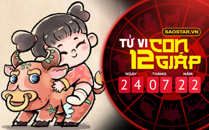 Tử vi hôm nay Chủ nhật ngày 24/7/2022 của 12 con giáp: Sửu nên tránh xa những trò đỏ đen, may rủi Ảnh 2