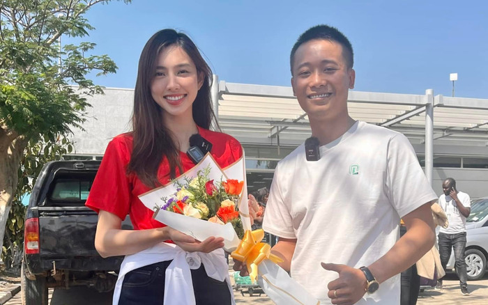 Hoa hậu Thùy Tiên đi chưa bao lâu, Quang Linh Vlogs than thở: 'Tiên về nên buồn không nói nên lời' Ảnh 2