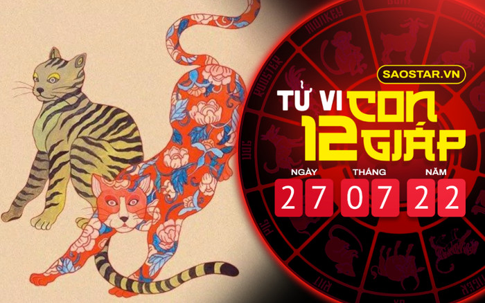 Tử vi hôm nay thứ 4 ngày 27/7/2022 của 12 con giáp: Mão thay đổi cảm xúc thất thường Ảnh 2