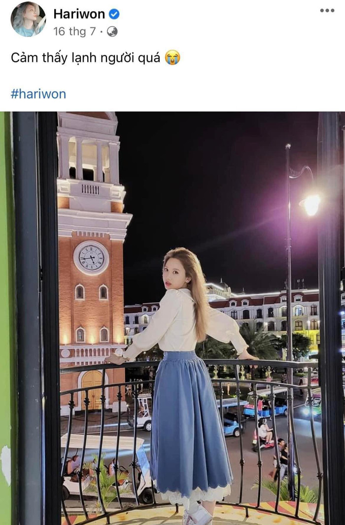 Một số bài đăng của Hari Won dạo gần đây giữa bão tin đồn cô và ông xã Trấn Thành 'hết hợp đồng, sắp ly hôn'.